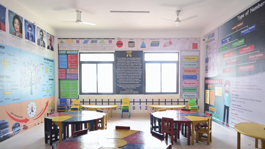 Improves algebra in class