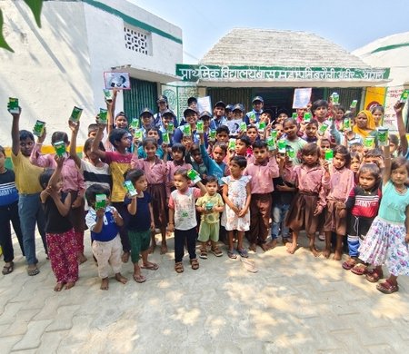 Sharing the gift of knowledge at our local village school 1