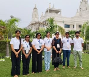 Students on the discover india program