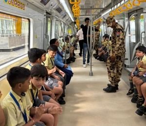 Study tour of local establishments. Eg. Agra metro