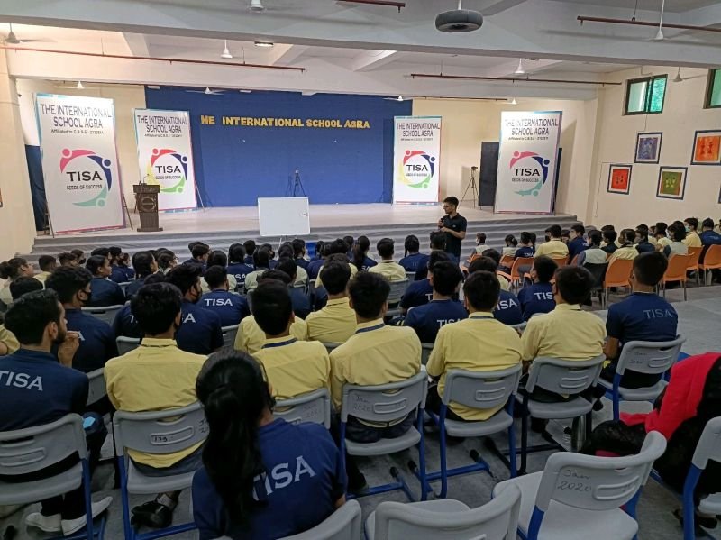 Indoor auditorium the international school agra (tisa)