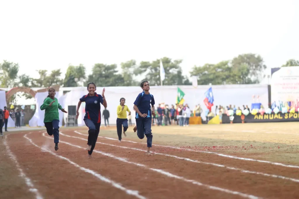 Tisa annual sports day 2025 - udaan: a celebration of spirit and excellence 4 Tisa sports day female race
